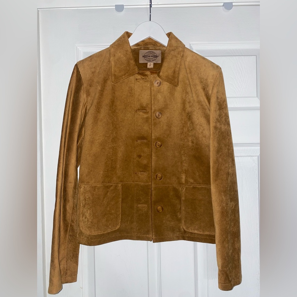 Vintage real suede jacket